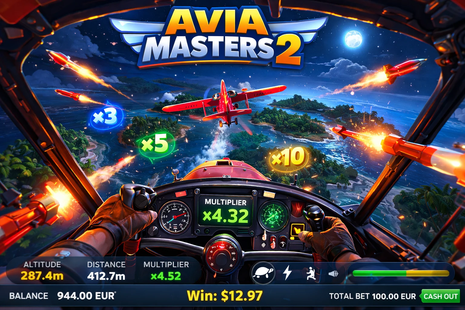 Where to Play Avia Master Online